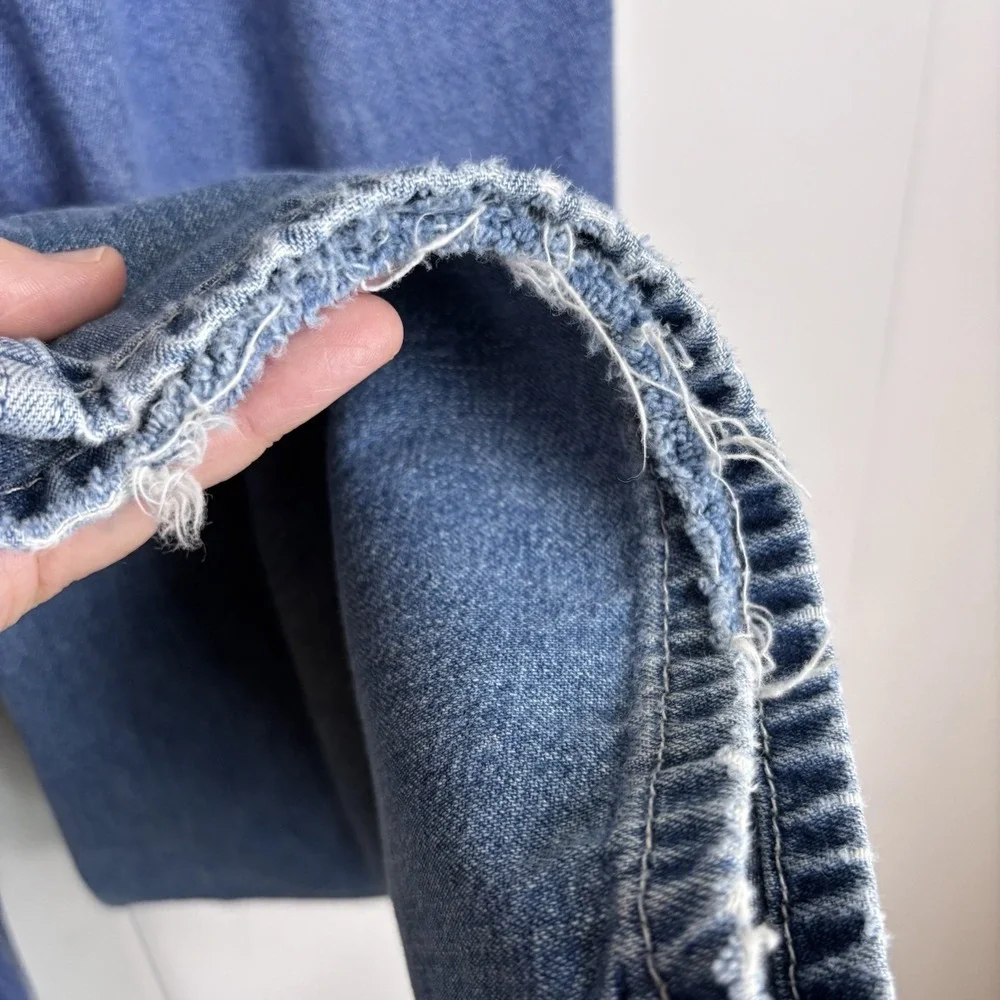 Vintage 90s Y2K Gap Skater Jeans Baggy Distressed Denim Mens 36x31.5‎